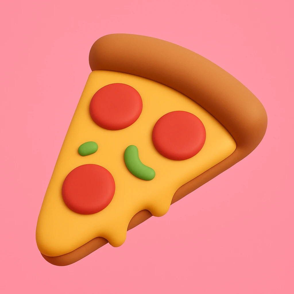 slice of pizza emoji
