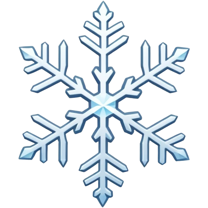 Snowflakes falling in the background emoji