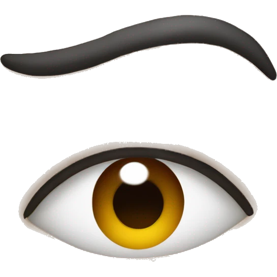 side eying with eyebrow up emoji