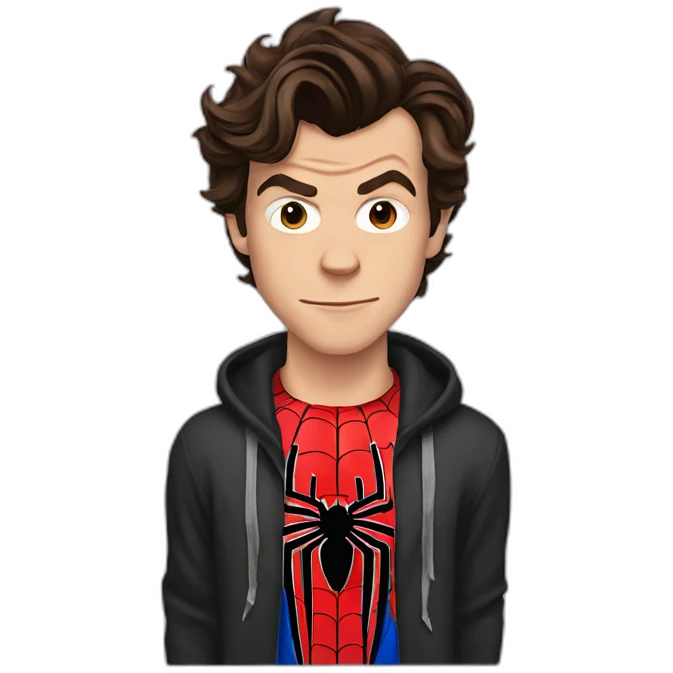 harry styles spiderman emoji