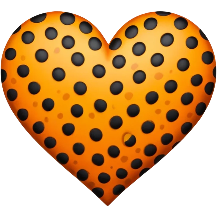 Leopard heart  emoji