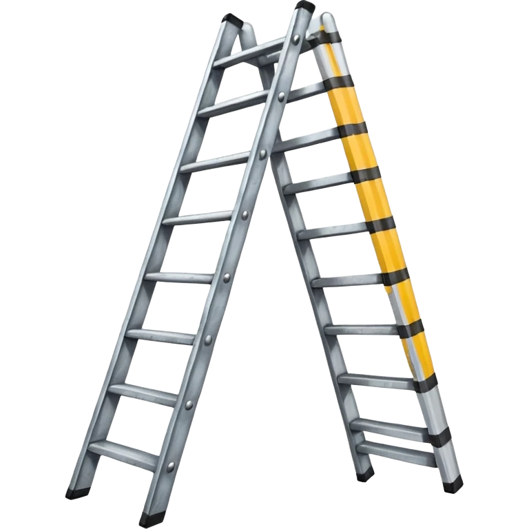 Broken ladder with tape fix emoji