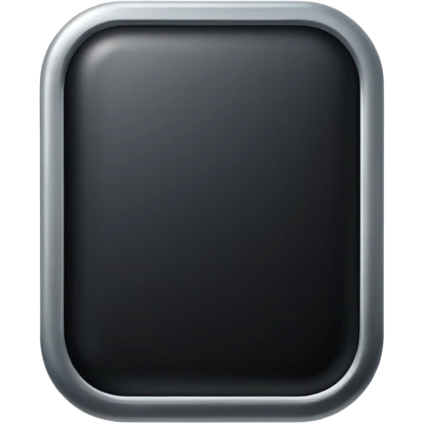 rectangular black shield emoji