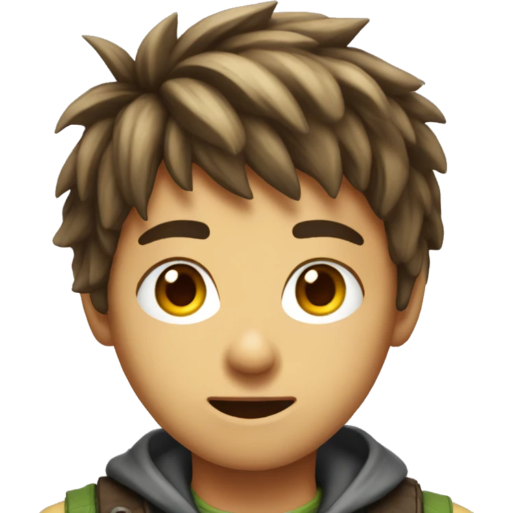 only a gamer boy face emoji