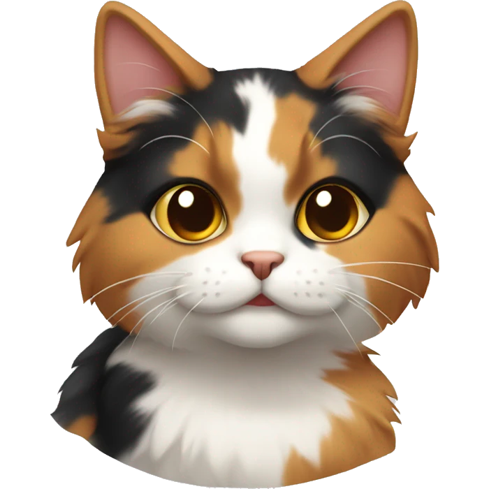 calico cat emoji