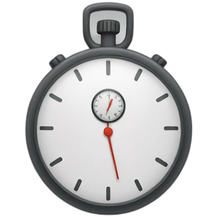 a stopwatch emoji