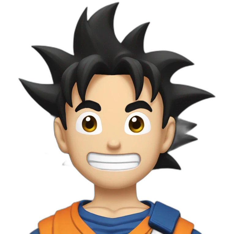 animated goku emoji