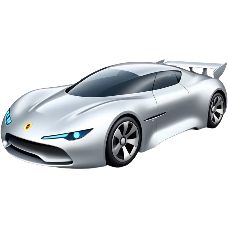 Futuristic car emoji