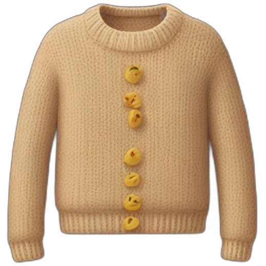 autumn sweater emoji