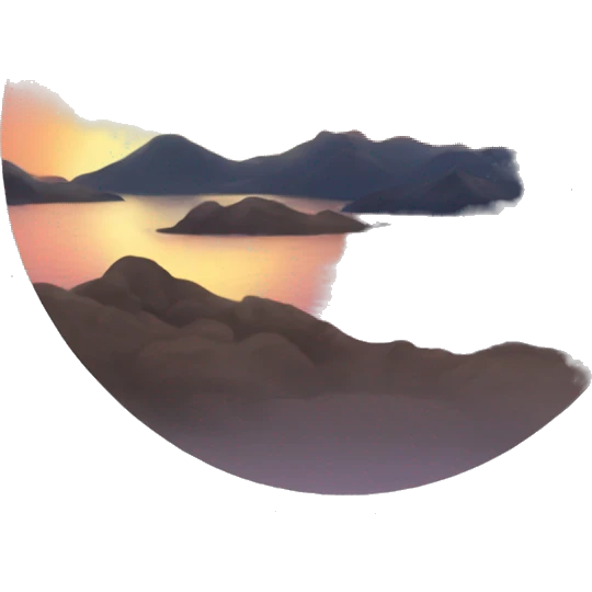 I want a pretty sunset  emoji