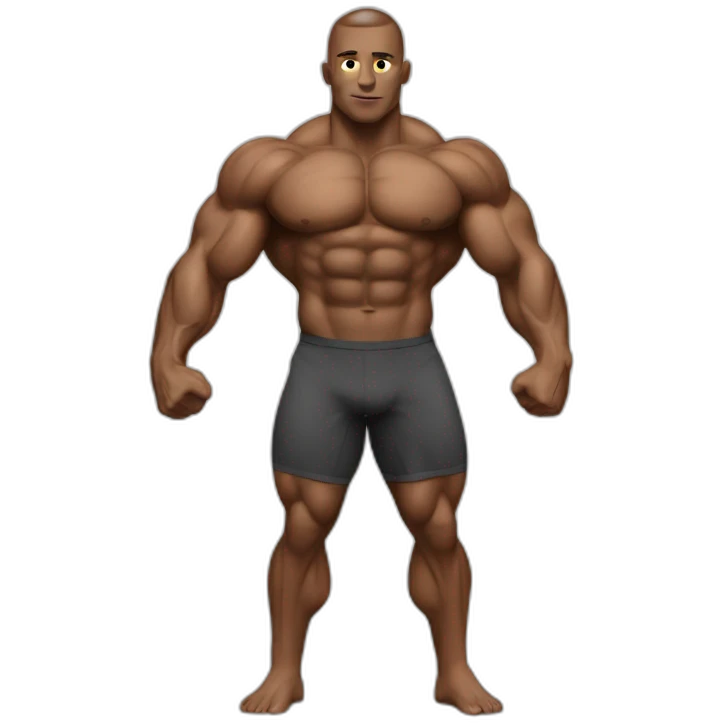 Bodybuilder training emoji