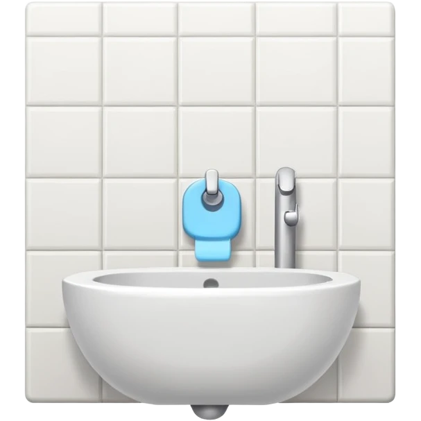 Clean bathroom emoji