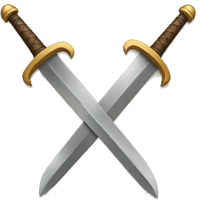 crossed swords emoji