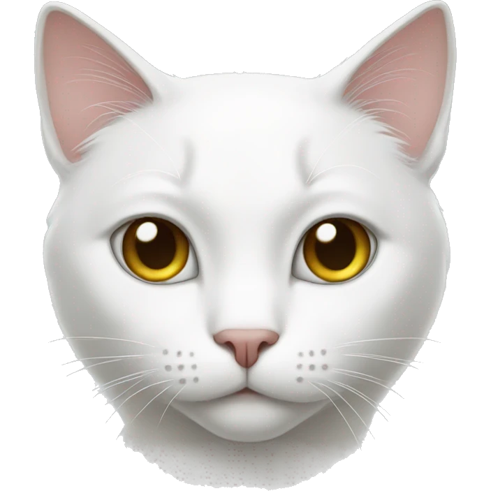 White cat emoji