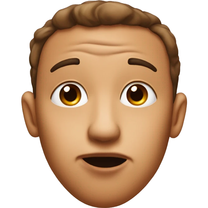 Silly emoji face High cheekbones raised eyebrow and kissy lips  emoji