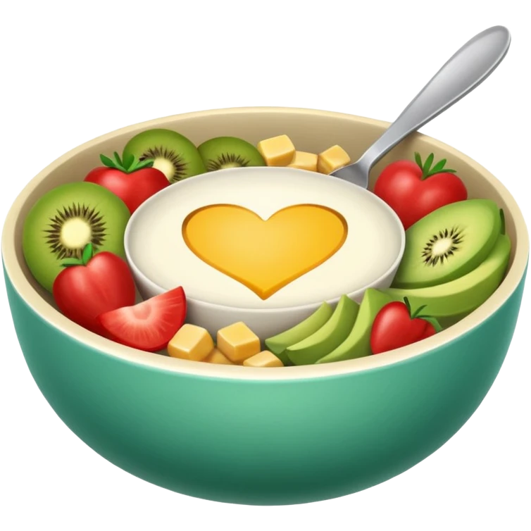 healthy bowl emoji