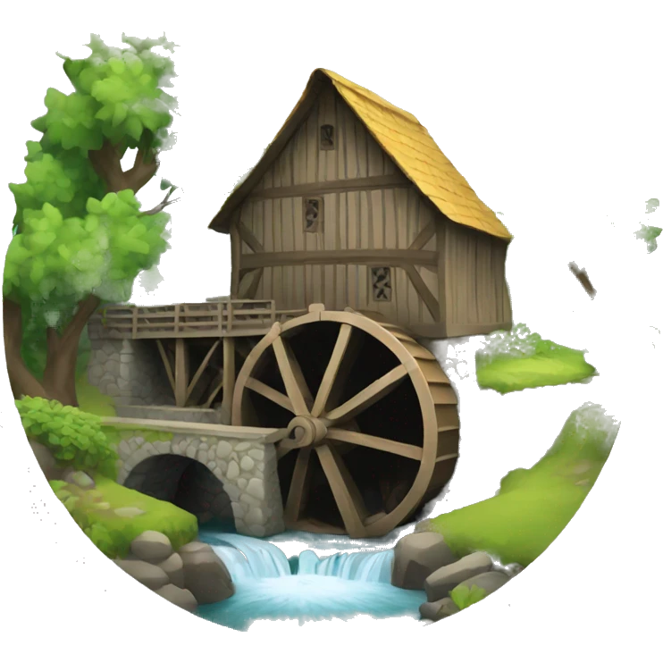 watermill emoji