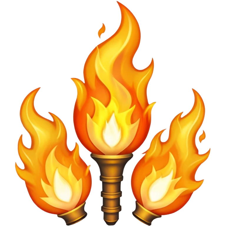 TRIPLE TORCH emoji