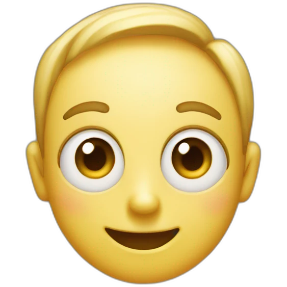 a smiling face with big eyes emoji