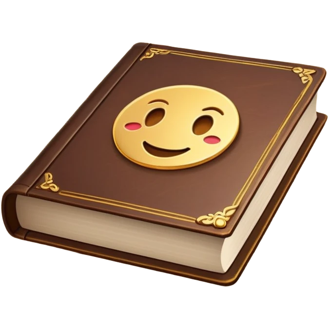 book on a table emoji