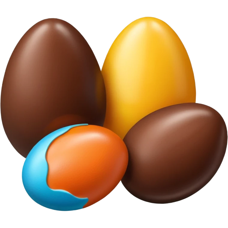 Kinder eggs emoji