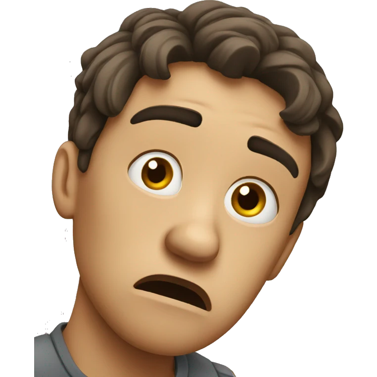 worried person emoji