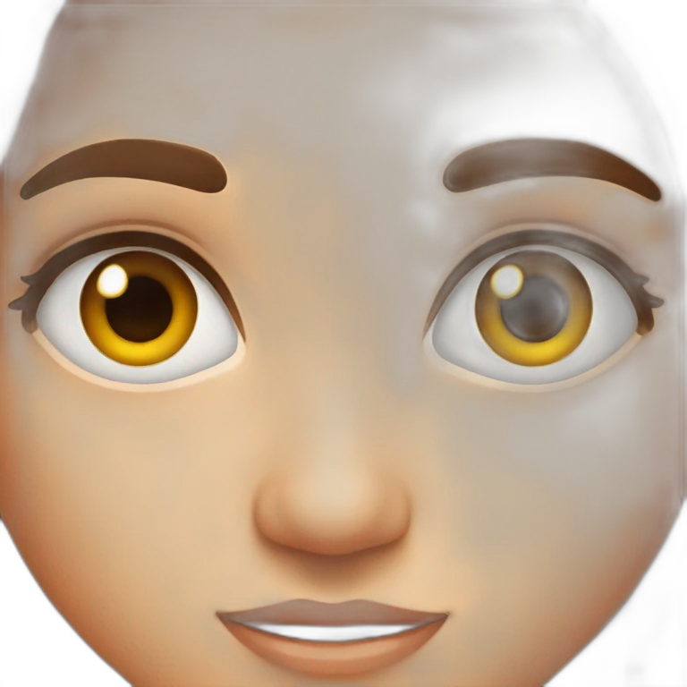 Brown eyes and eyes emoji