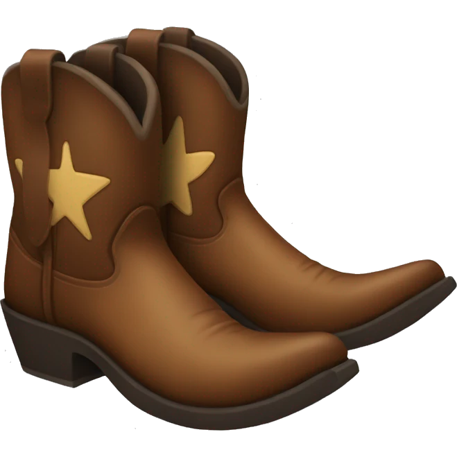 Cowboy boots  emoji