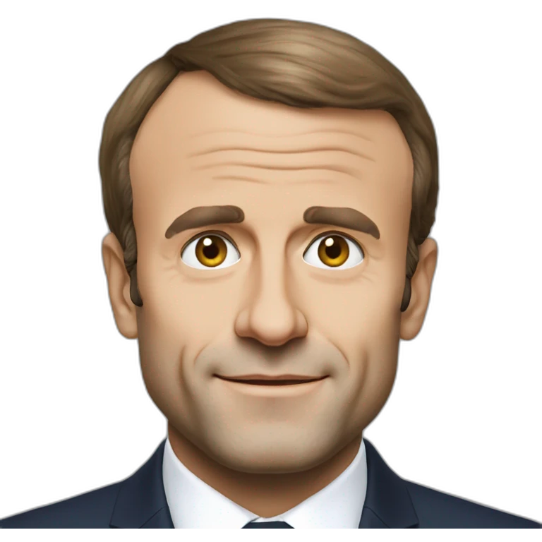 Emmanuel Macron en colère emoji