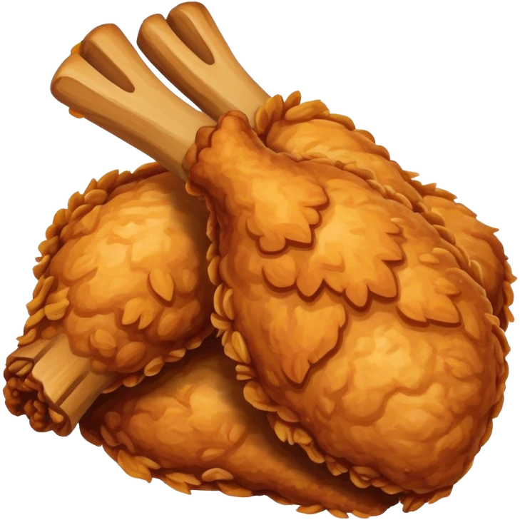 fried chicken emoji