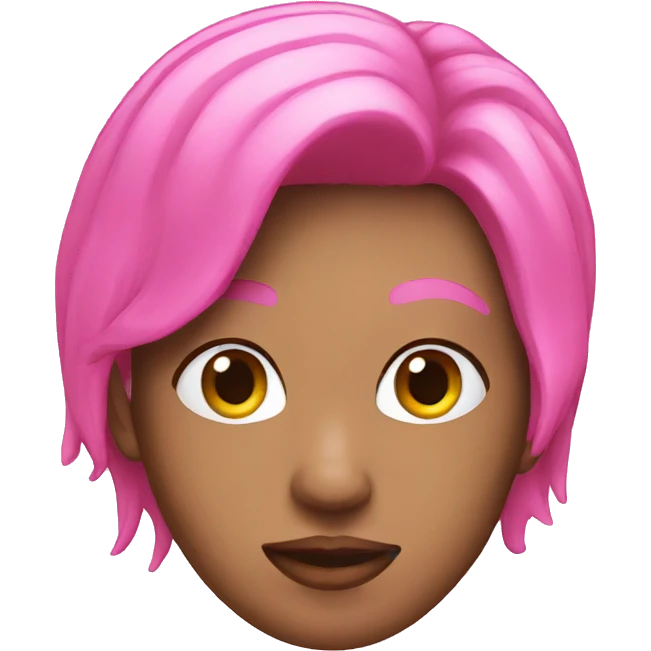Pink emoji