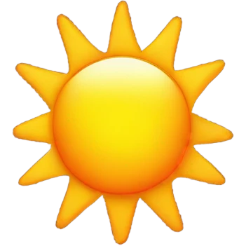 Sun emoji