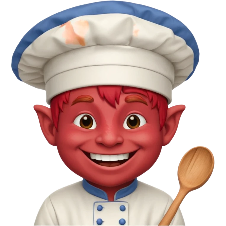 happy troll the red chef emoji