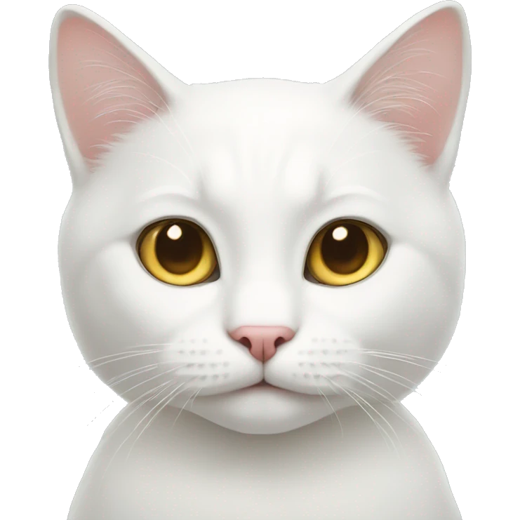 White cats emoji