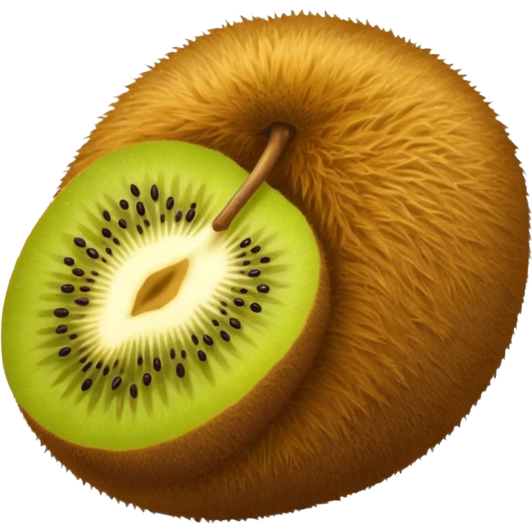Gold kiwi emoji