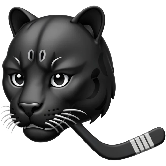 Panther hockey emoji emoji