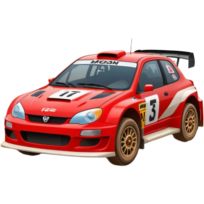 rally car emoji
