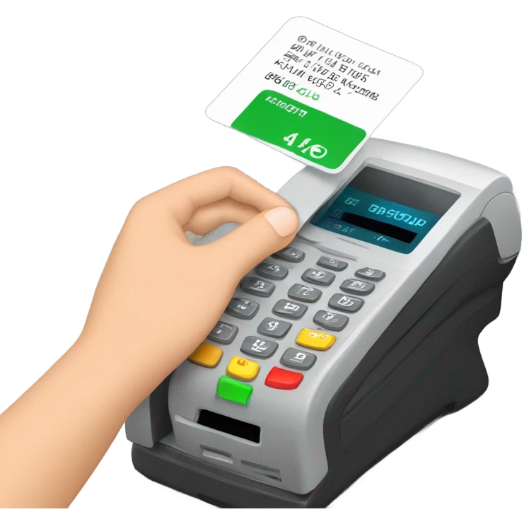 tap POS TERMINAL PAYMENTS  refuse  emoji