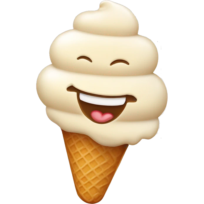 dulce de leche GRANIZADO HELADO emoji