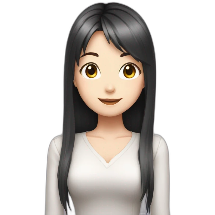 Anime girl elon musk emoji