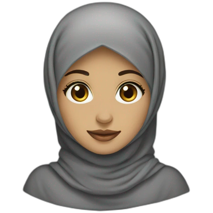 hijabi girl emoji