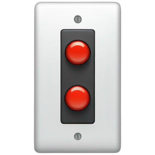 On/off switch emoji