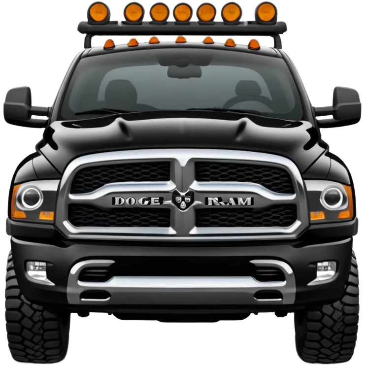 Dodge Ram Ourdoorsman Black emoji