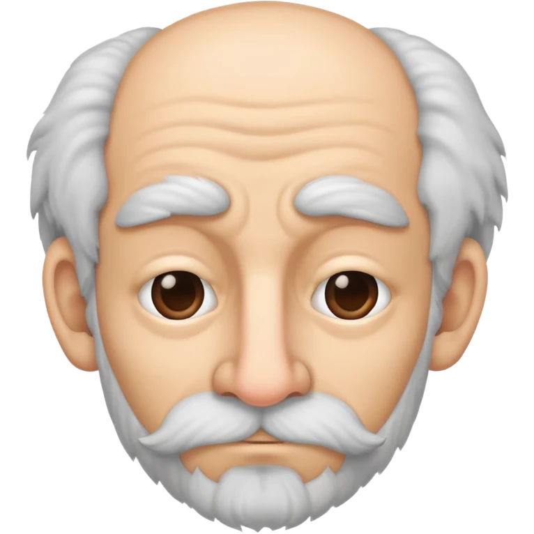 hairy man with a crooked nose emoji