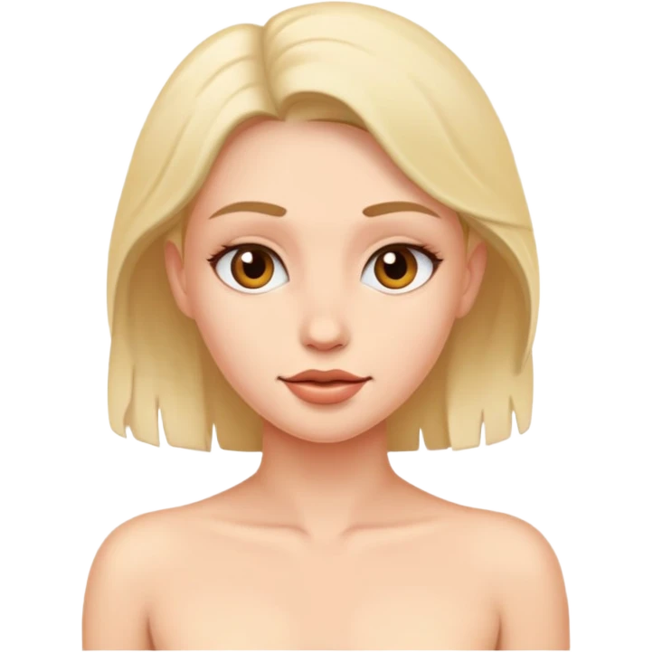 Naked woman emoji