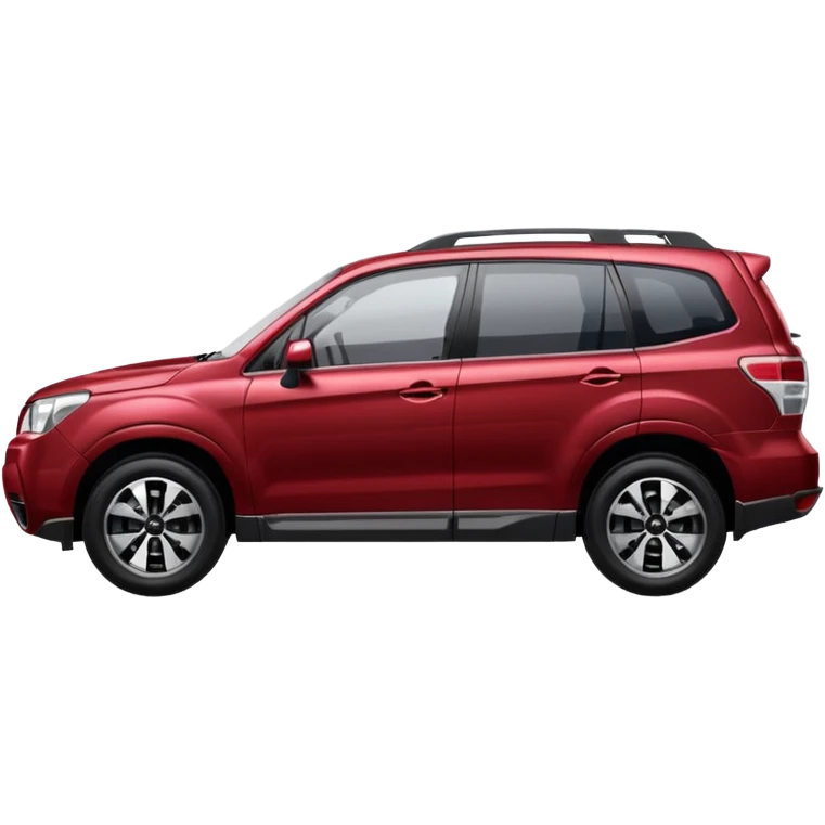 dark red subaru forester  emoji