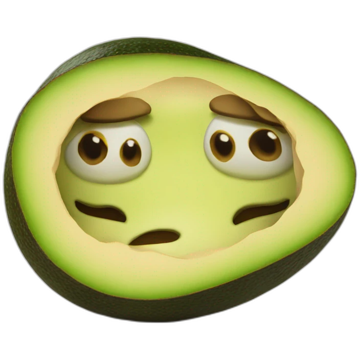 fat-obese-avocado-with-face emoji