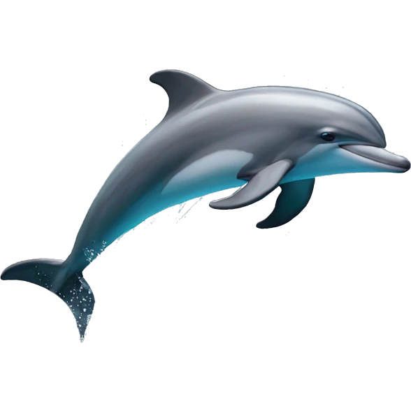 dolphin jumping emoji