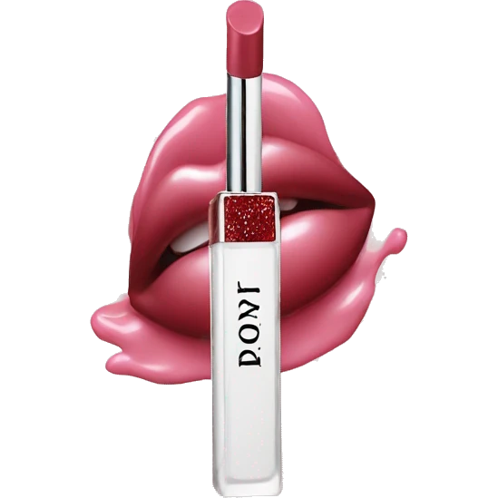 Dior lip gloss emoji