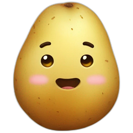 cute potato emoji